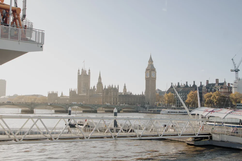 Group touring around London with a luxury minibus